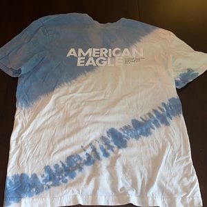 American Eagle Multi-Colored Mens T-Shirt Large Great Condition No flaws